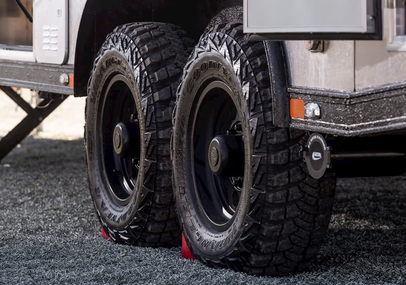all terrain tires on a travel trailer