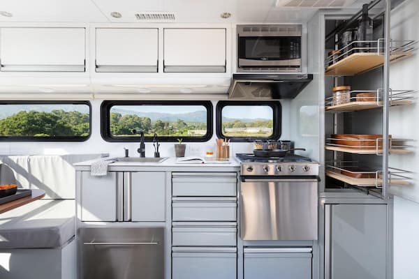 Living Vehicle interior