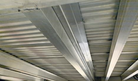 aluminum travel trailer ceiling beams