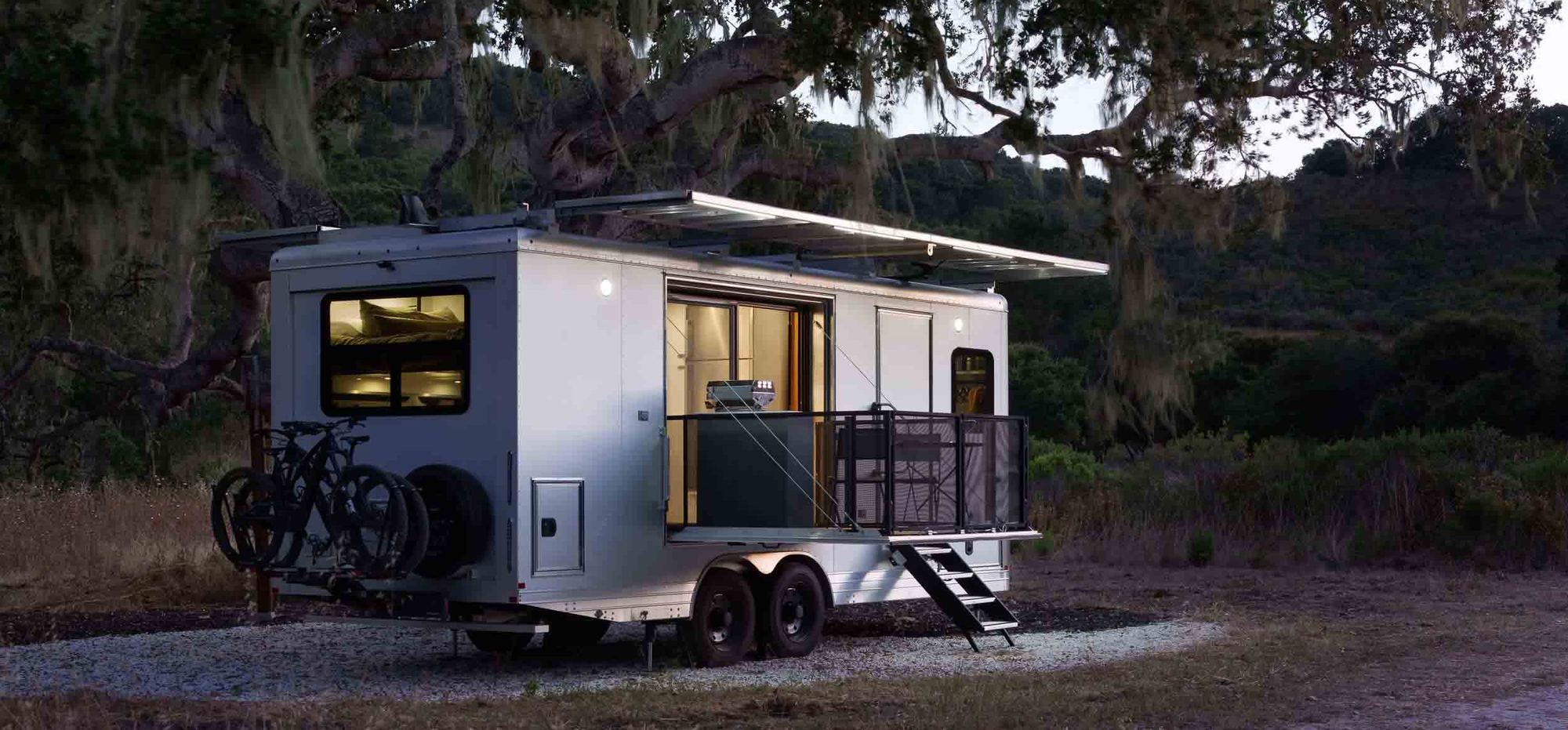 The solar electric travel trailer