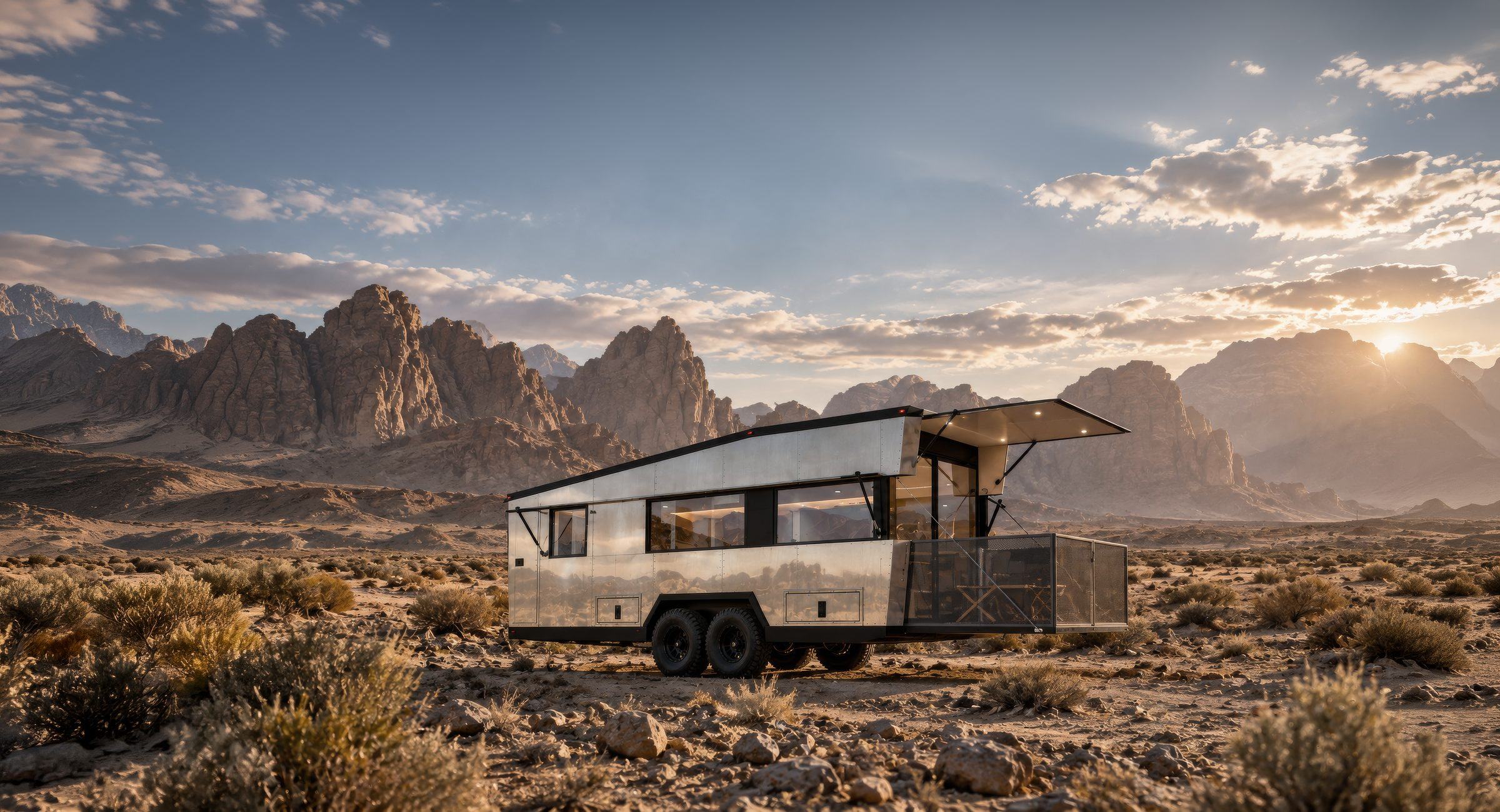 Slide Out Rv Deck The Rear Deck: Outdoors as Part of Home | Living Vehicle