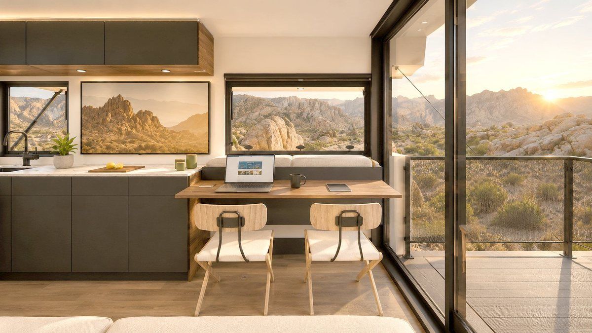 An office with a view: the LV Line